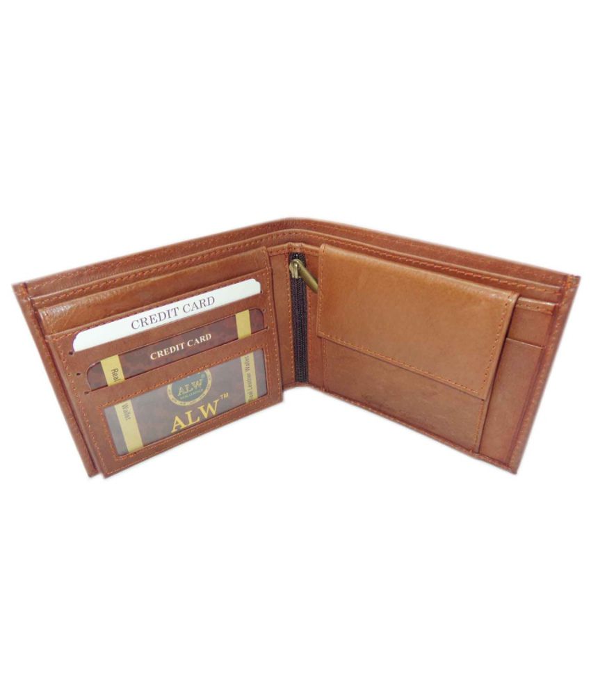 Alw Genuine Leather Wallet For Men With Card Slots: Buy Online at Low ...