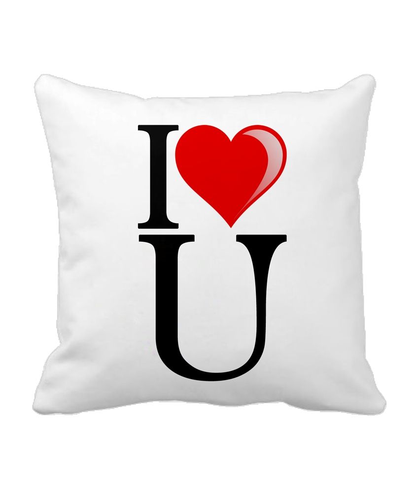 Tiedribbons I Love You Gifts For Girlfriend Cushion Cover Buy Online At Best Price Snapdeal