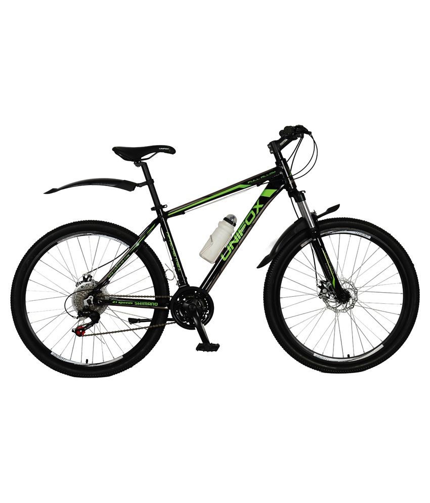 Unifox Apache M 21 (Black) Bicycle: Buy Online at Best Price on Snapdeal