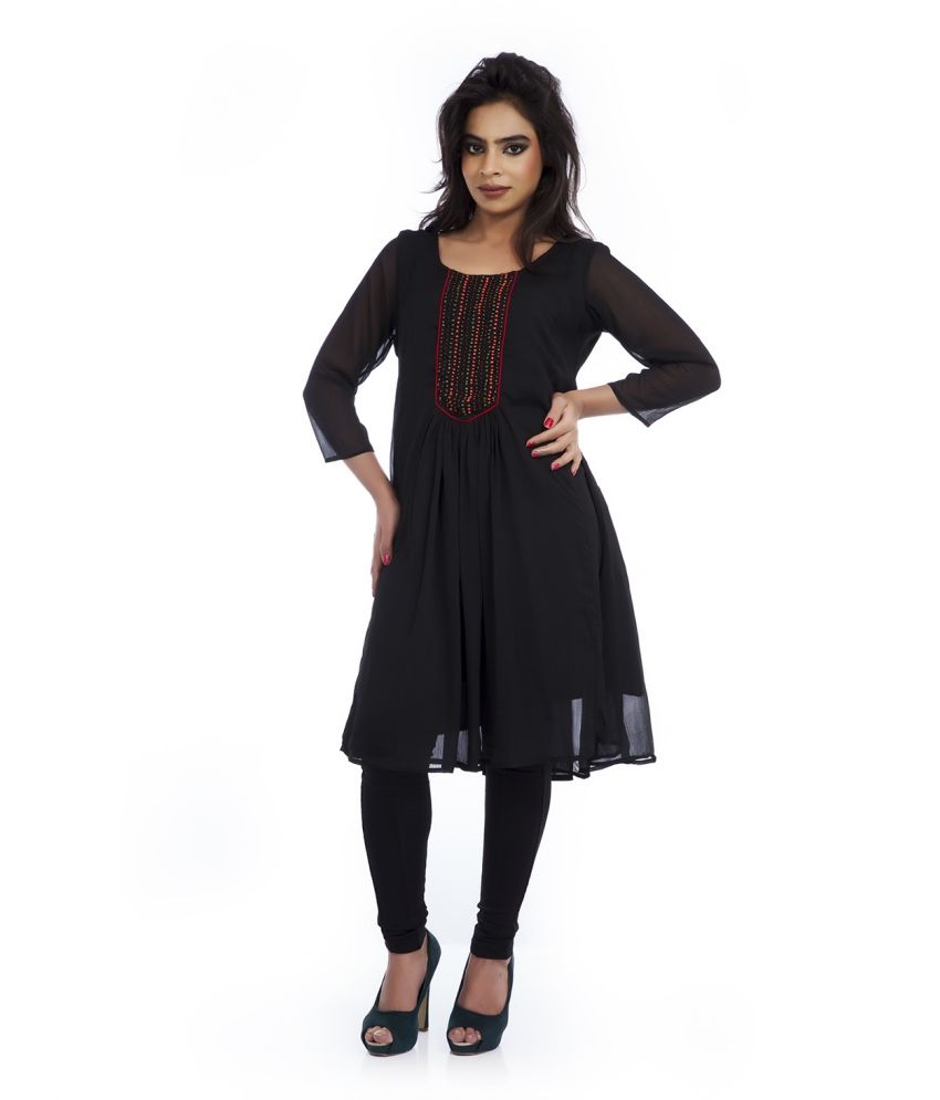 cotton border kurtis