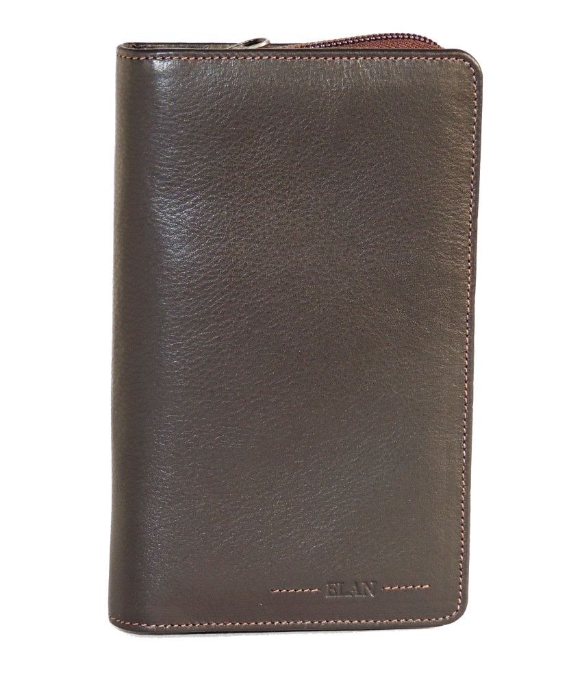 Elan Compact Zipper Travel Wallet Buy Online at Low Price in India