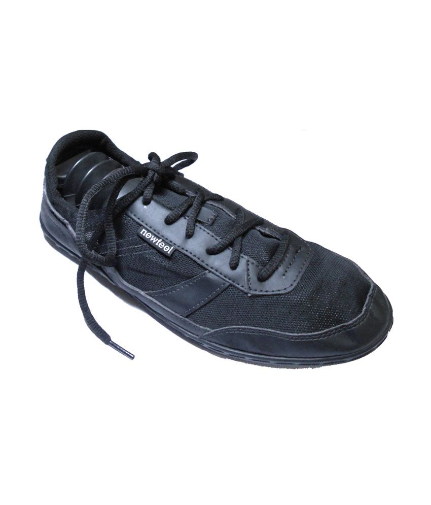 newfeel black shoes