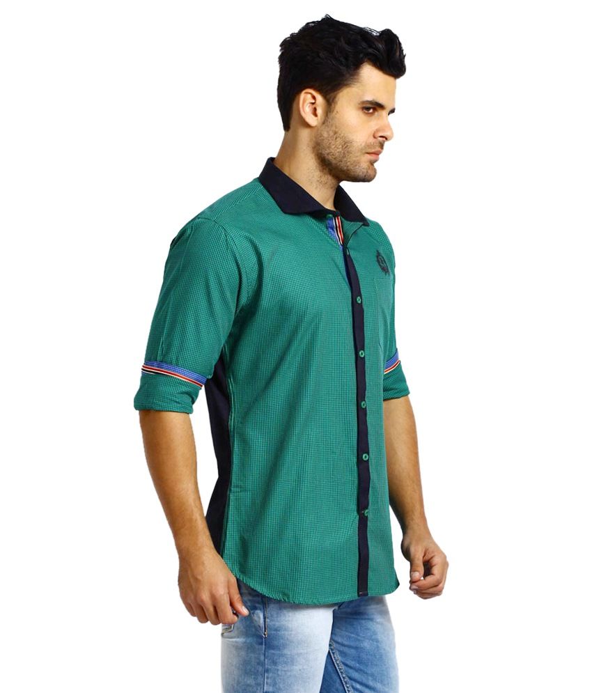 pretty green shirts men