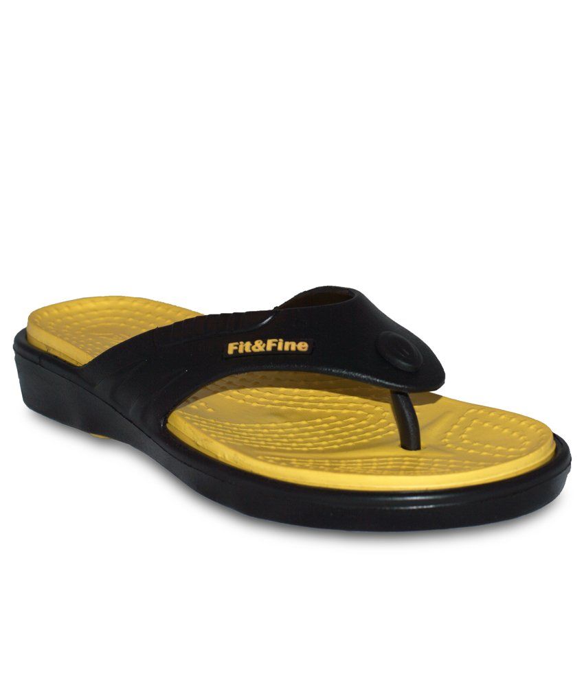 mens yellow slippers