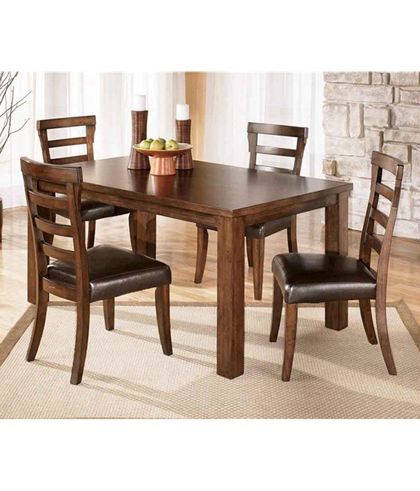 Sheesham Wood Dining Table 4 Seater Pictures