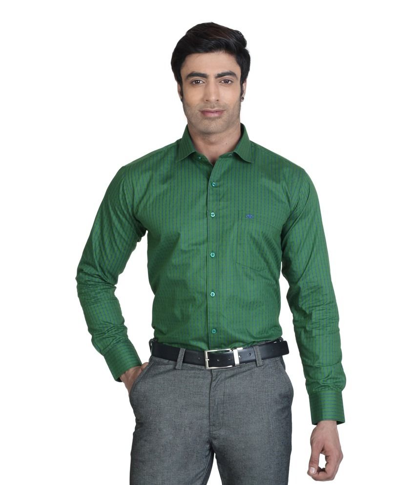 silver formal shirt