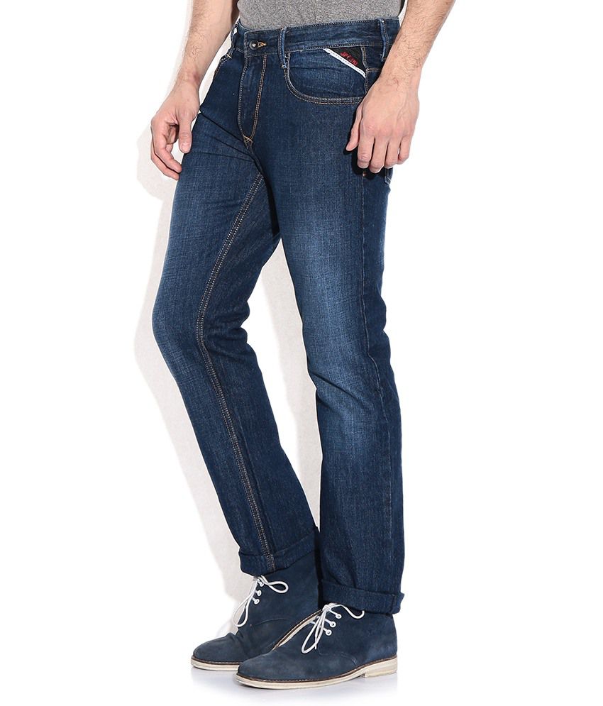 John Players Blue Slim Jeans - Buy John Players Blue Slim Jeans Online ...