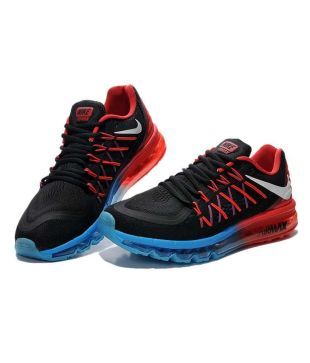 nike airmax red black