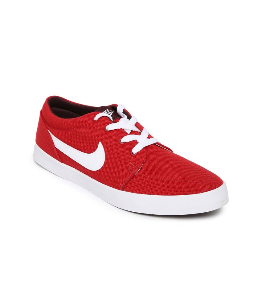 nike red sneakers