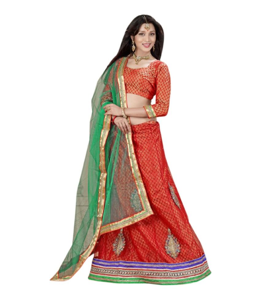 snapdeal party wear lehenga