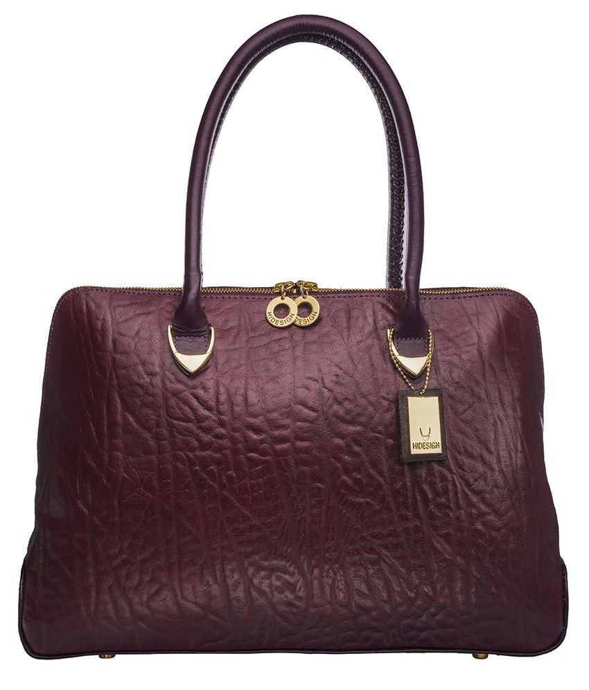 Hidesign YANGTZE 03 Purple Tote Bag - Buy Hidesign YANGTZE 03 Purple ...