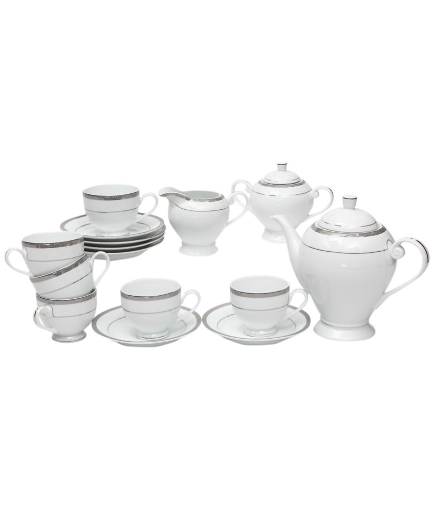 Lakline Porcelain Tea Set 17 Pcs Buy Online at Best Price in India