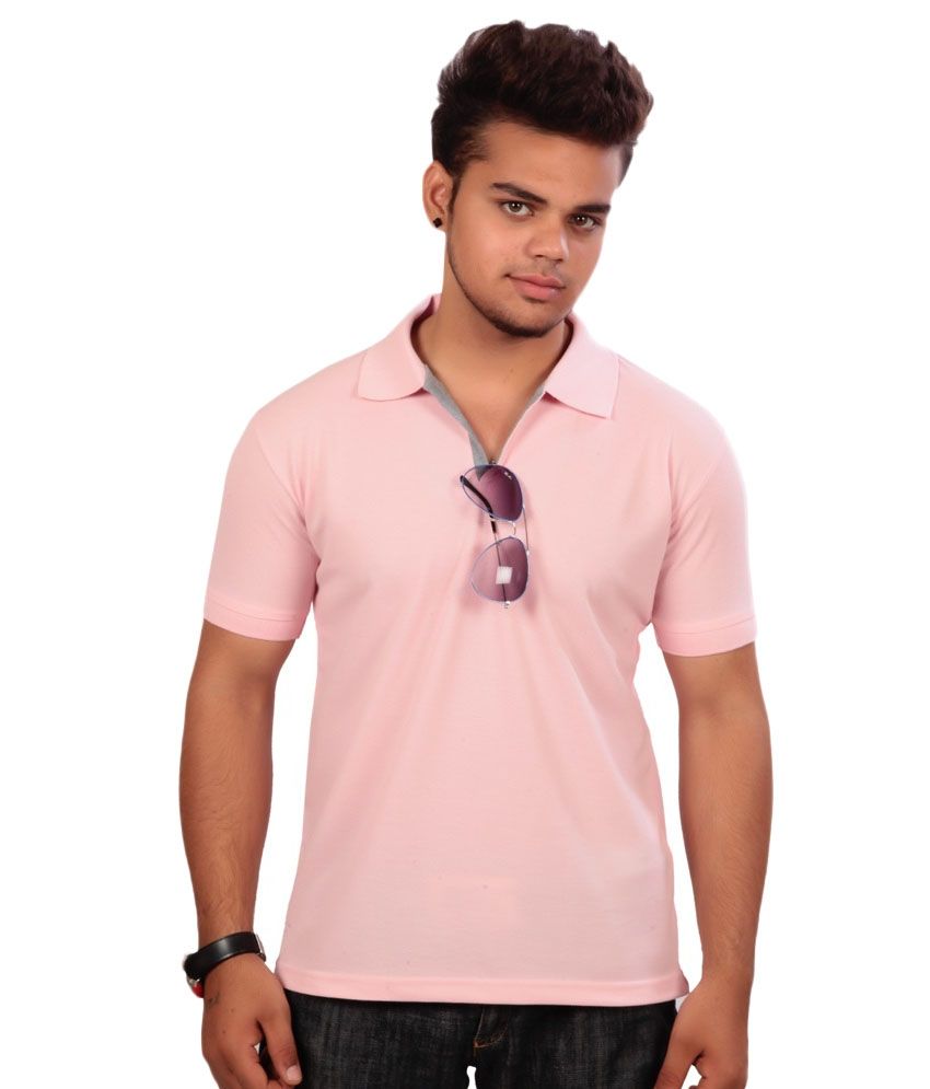 mens pink polo shirts sale
