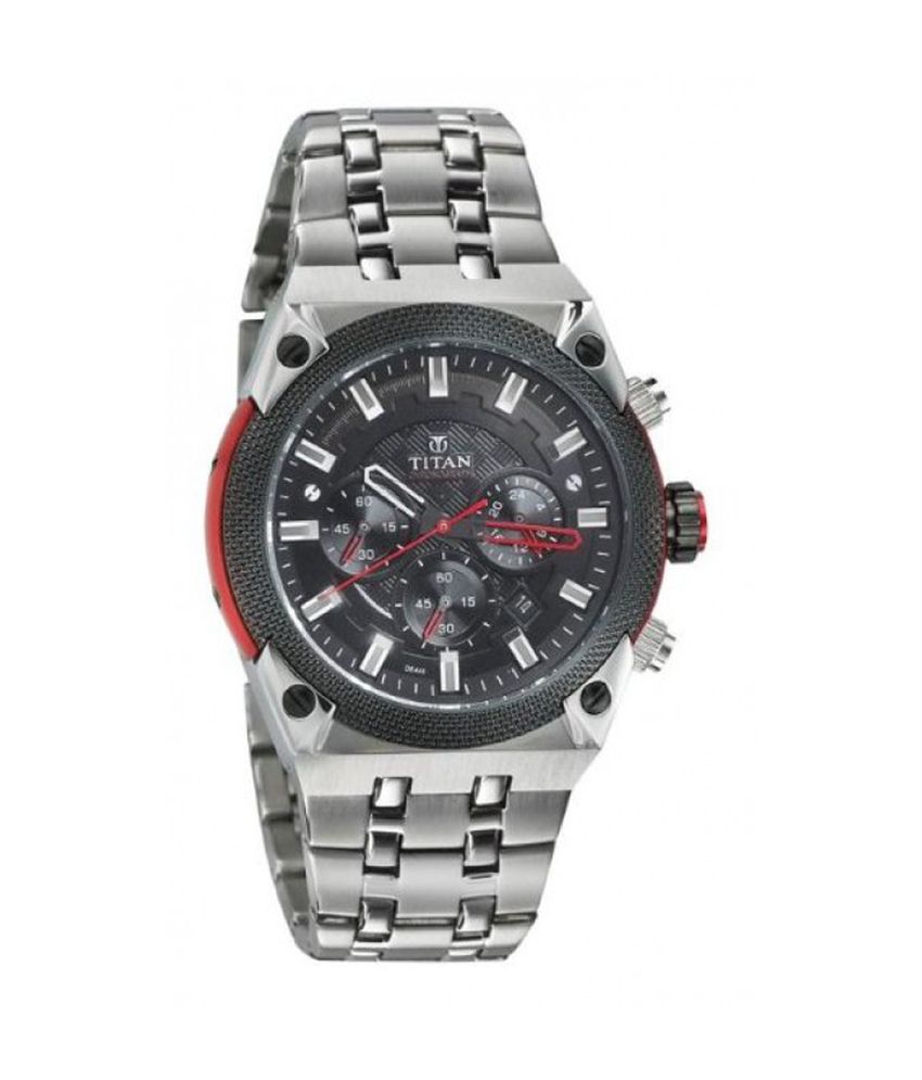 Titan Octane 90030KM01 Men's Watch Price in India: Buy Titan Octane ...