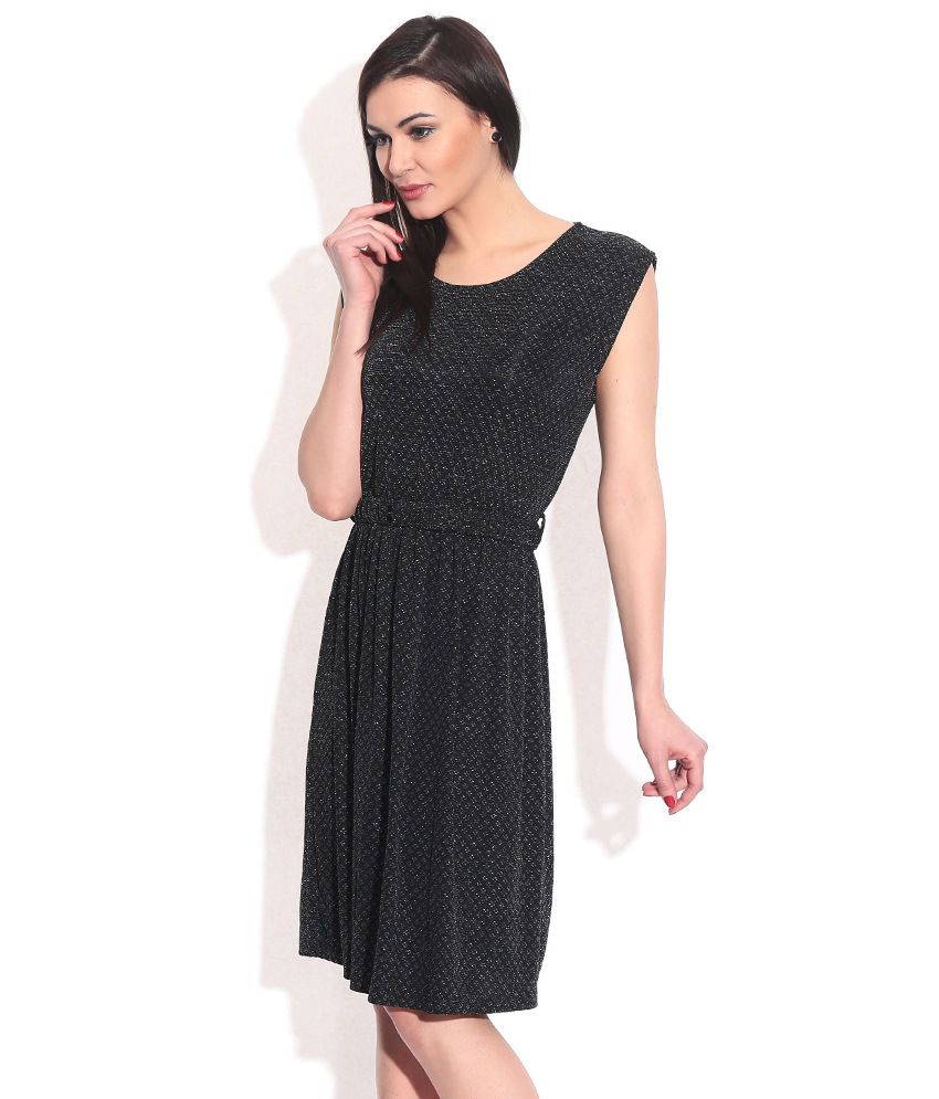 Vero Moda Black Shift Dress - Buy Vero Moda Black Shift Dress Online at ...