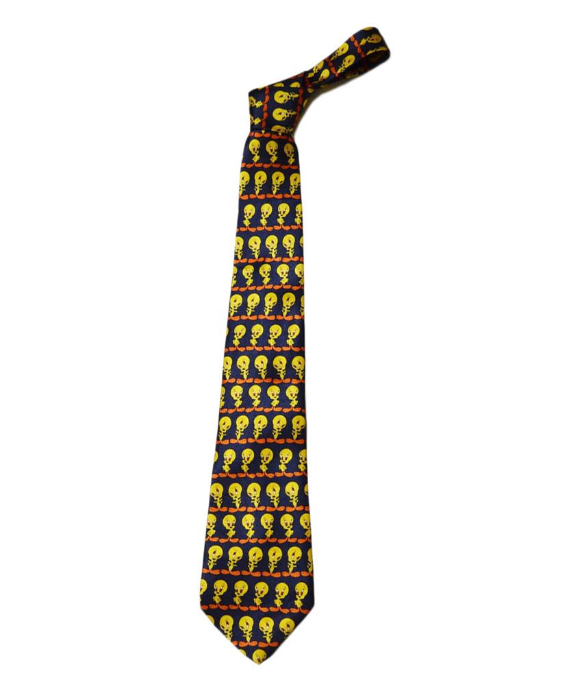 Sakshi International Blue Printed Polyester Limited Edition Cartoon Tie:  Buy Online at Low Price in India - Snapdeal