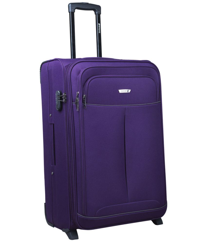 Safari Spartan 55 cms Cabin Size Purple 2 Wheel trolley bag - Buy ...
