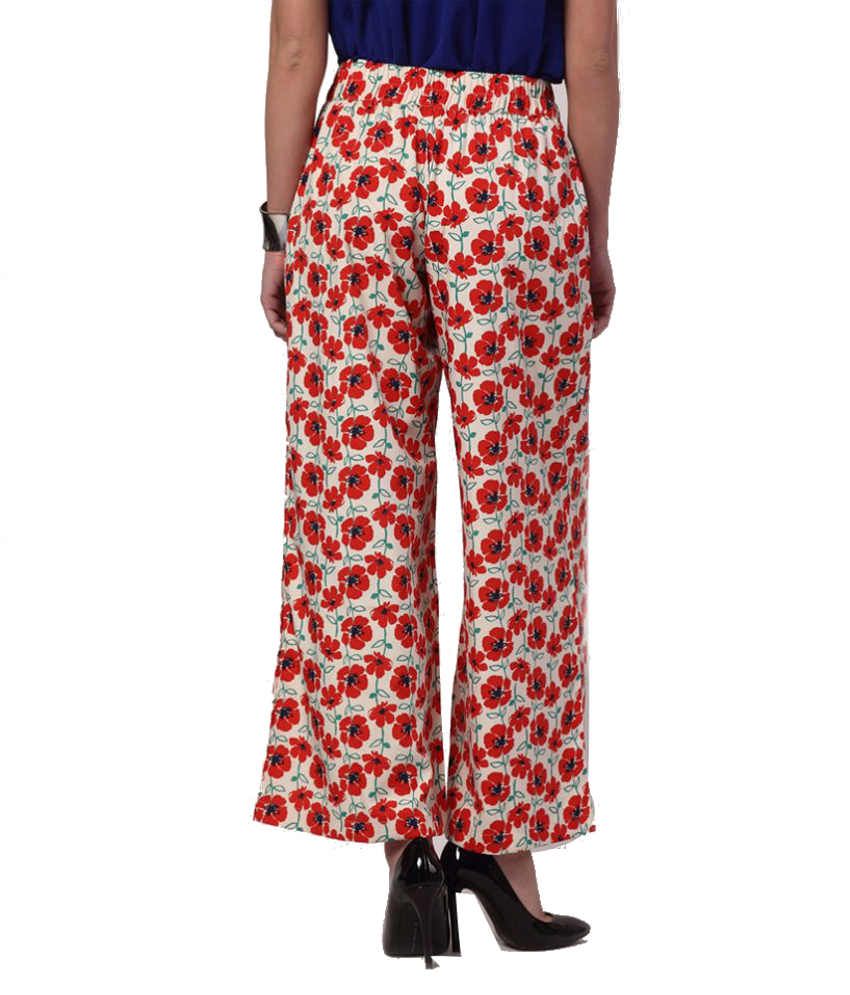 polyester palazzo pants