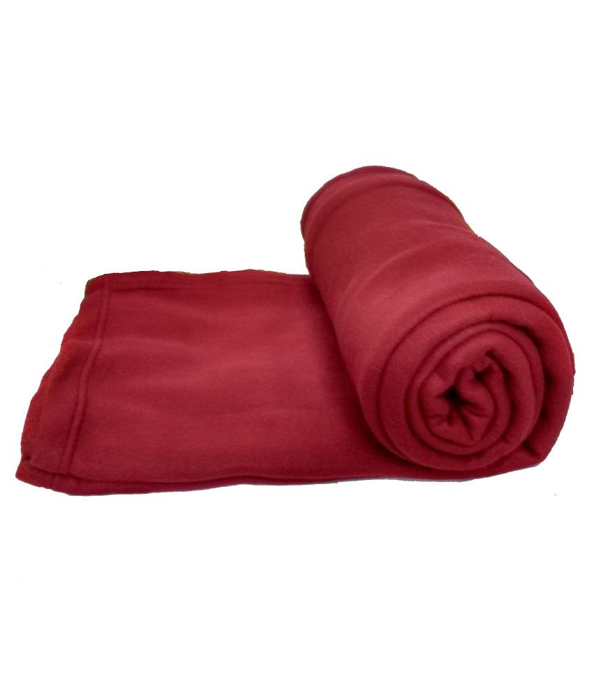 Oswal Single Soft And Warm Bed Polar Blanket - Buy Oswal Single Soft ...