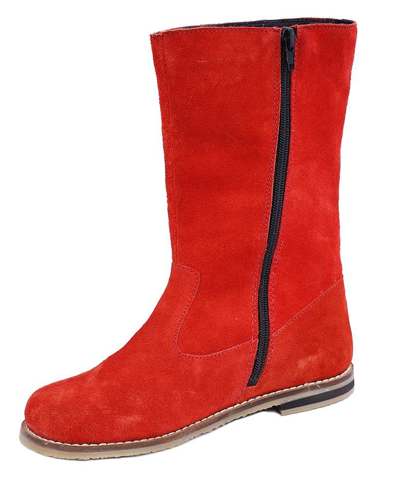 red flat boot laces