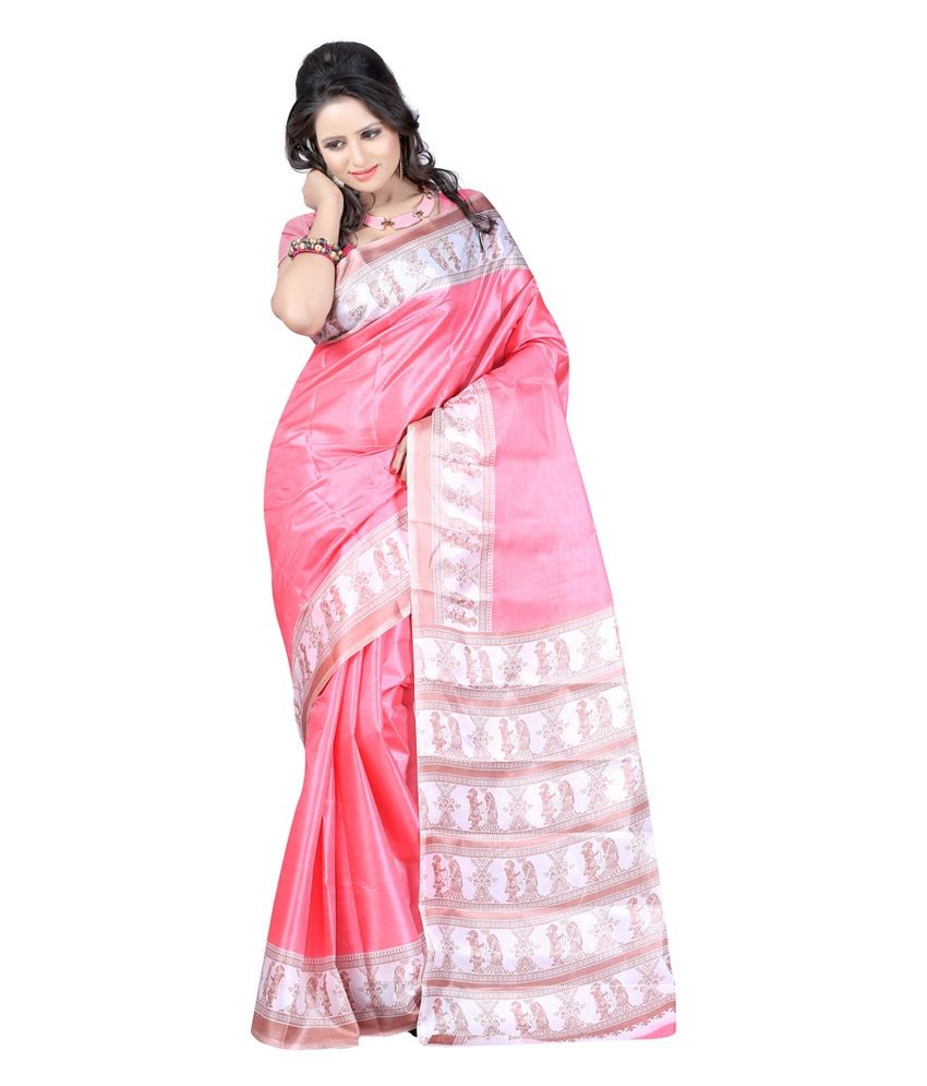 silk saree for pooja