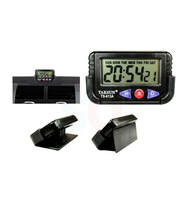 Grj India Dashboard Digital Clock Buy Grj India Dashboard Digital