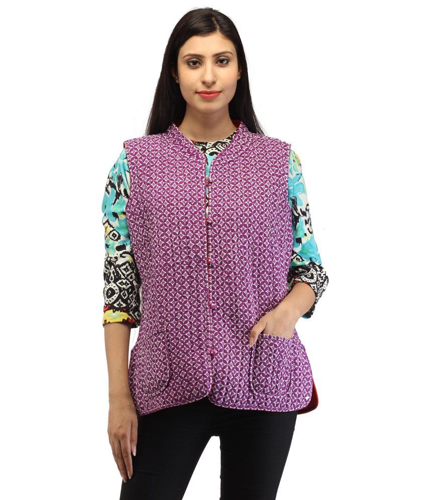 ethnic half jacket for ladies