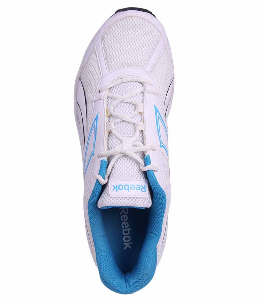 Reebok White And Blue Colour Running Shoes For Men - Buy Reebok White ...