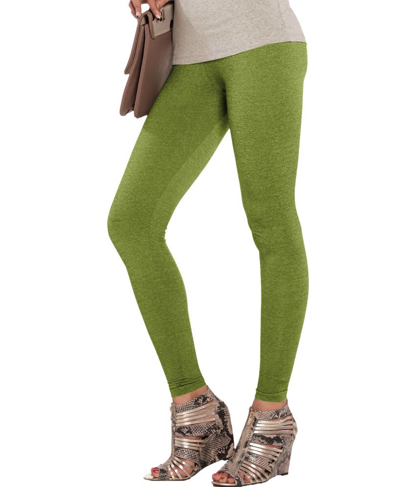 Lux Lyra Parrot Green Cotton Ankle 