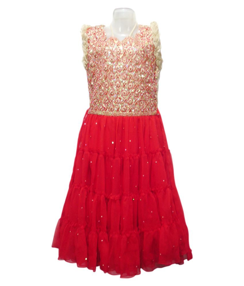 snapdeal long frocks