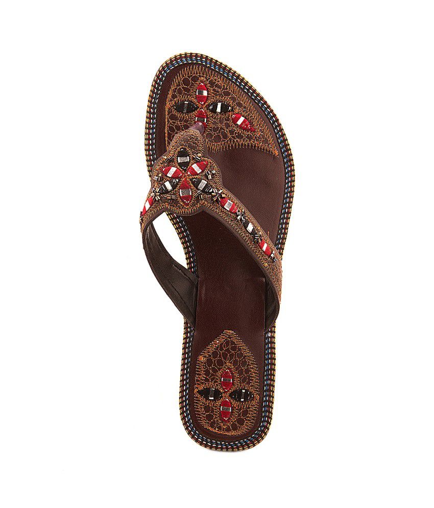 ethnic slippers for ladies