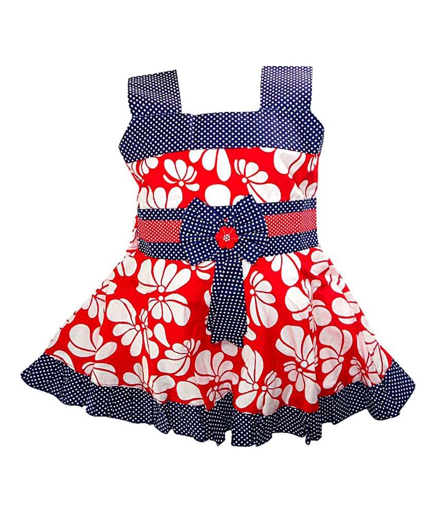 cotton sleeveless frock