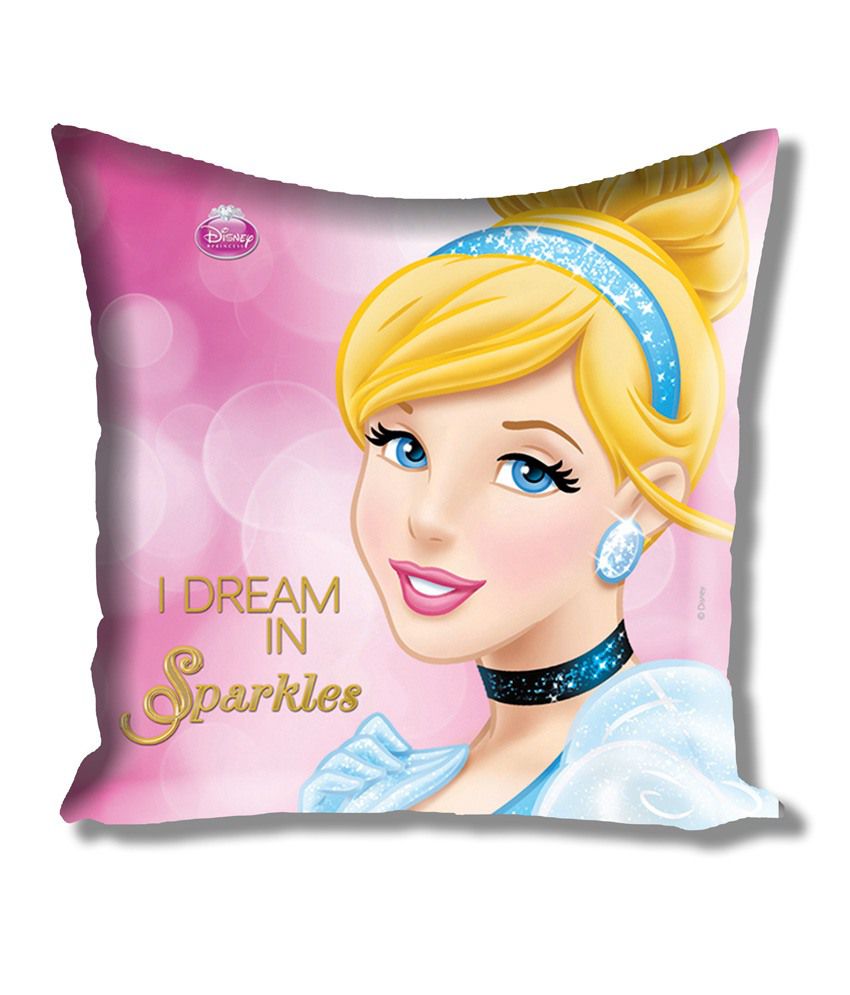     			Disney Athom Trendz Multicolour Printed Cushion Cover