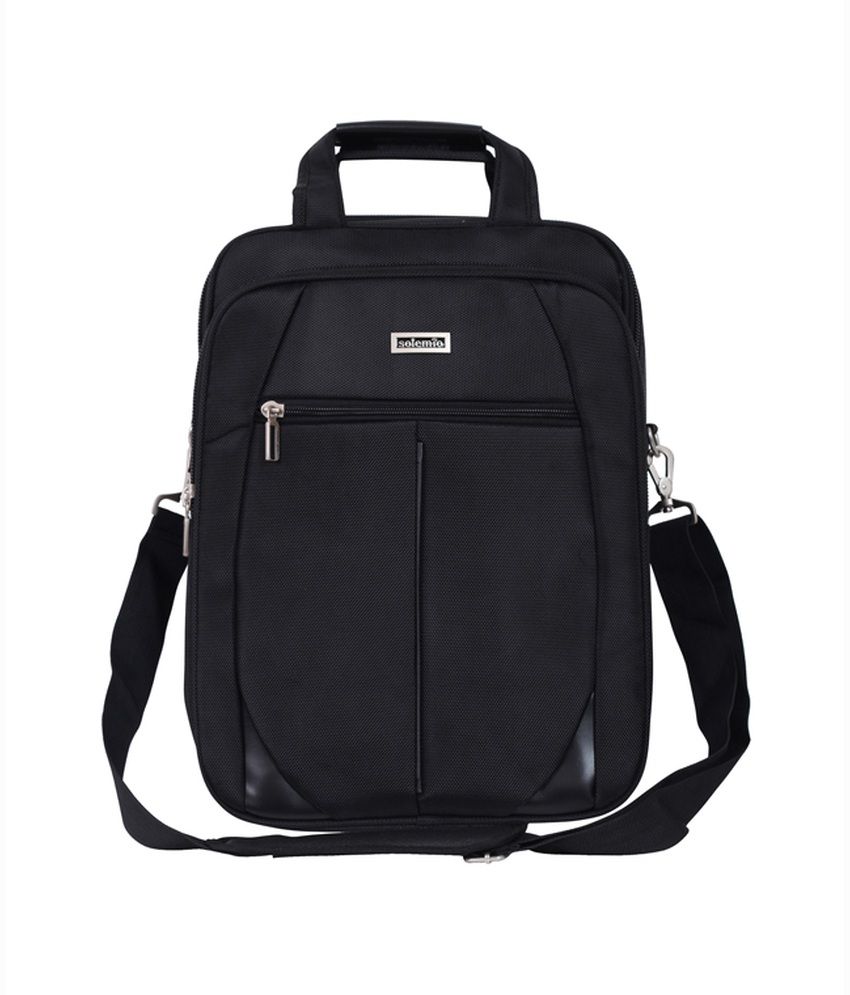 Solemio Black Laptop Bag 403 Bl - Buy Solemio Black Laptop Bag 403 Bl ...