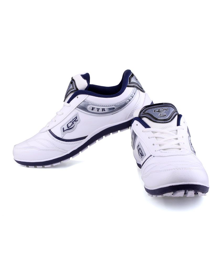 lancer shoes white navy