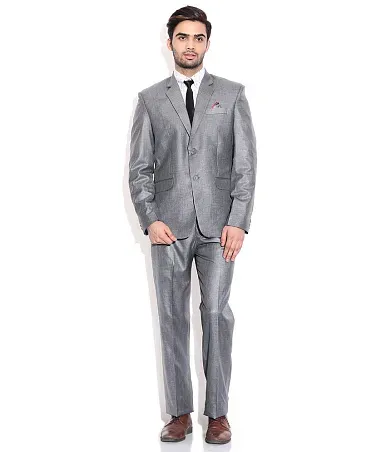 Grey colour deals coat pant