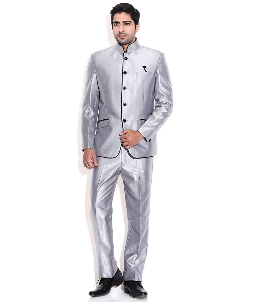 light grey colour coat pant