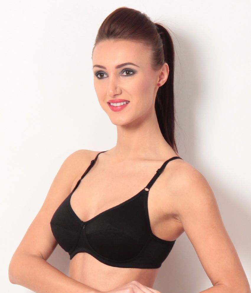 Buy Macrowoman Black Non Padded Bra Online At Best Prices In India Snapdeal