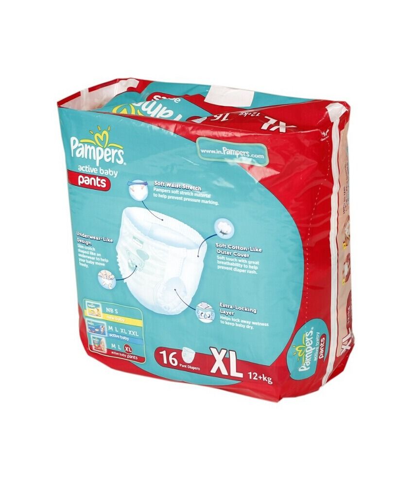 pampers active xl