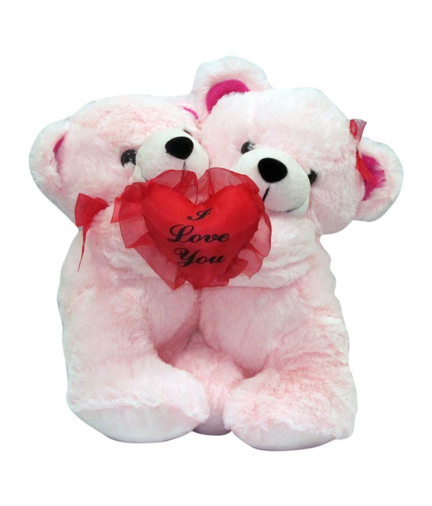 Dealbindaas Valentine Stuff Toy Teddy Bear Hugging Teddy With Heart ...