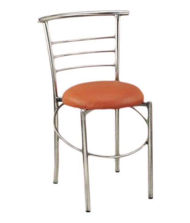 S M Chairs Brown Trendy Steel Chair: Buy Online at Best Price in India ...