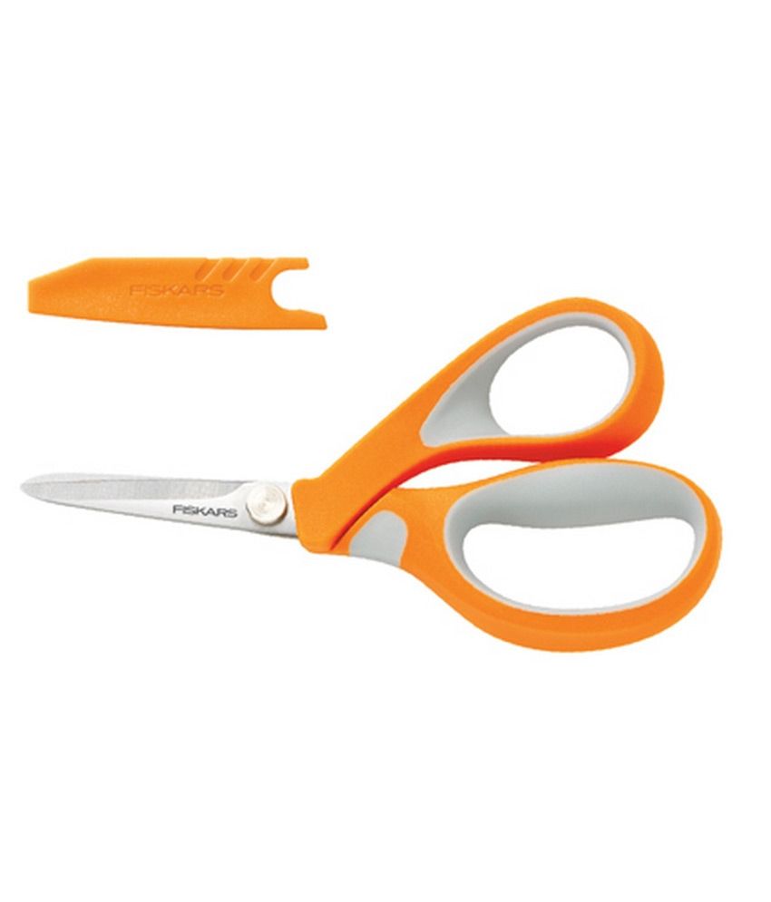 Fiskars 8155 Razoredge Softgrip Scissors 13cm: Buy Online at Best Price ...