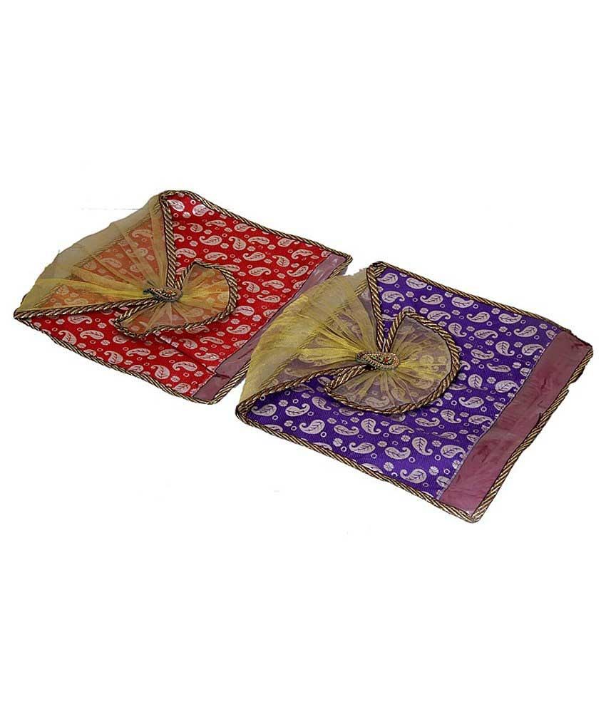 Buy Kuber Industries Designer Saree Packing Cover 2 Pcs Combo at Best