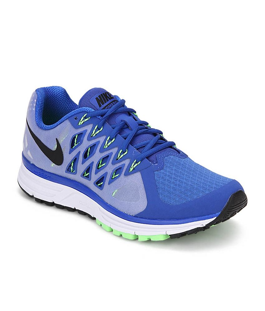 blue nike zoom shoes