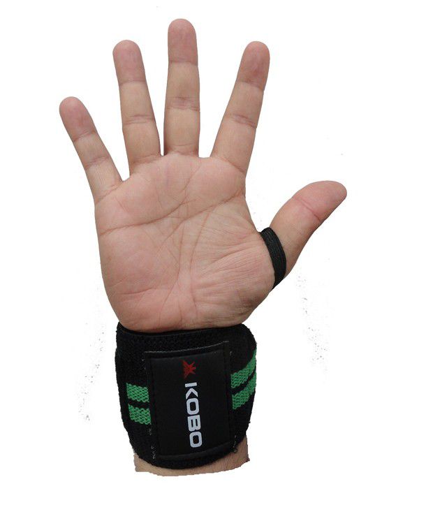 Kobo Power Wrist Weight Lifting Training Gym Straps With ...