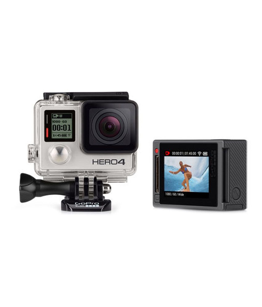 Gopro Hero4 Action Camera Silver Price In India Buy Gopro Hero4 Action Camera Silver Online At Snapdeal