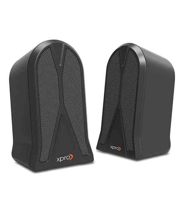 Buy Xpro 2.0 USB Computer Speakers Black Online at Best Price in