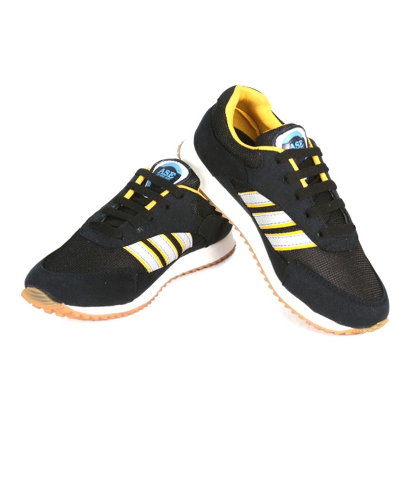 Ase Black Sport Shoes Buy Ase Black Sport Shoes Online