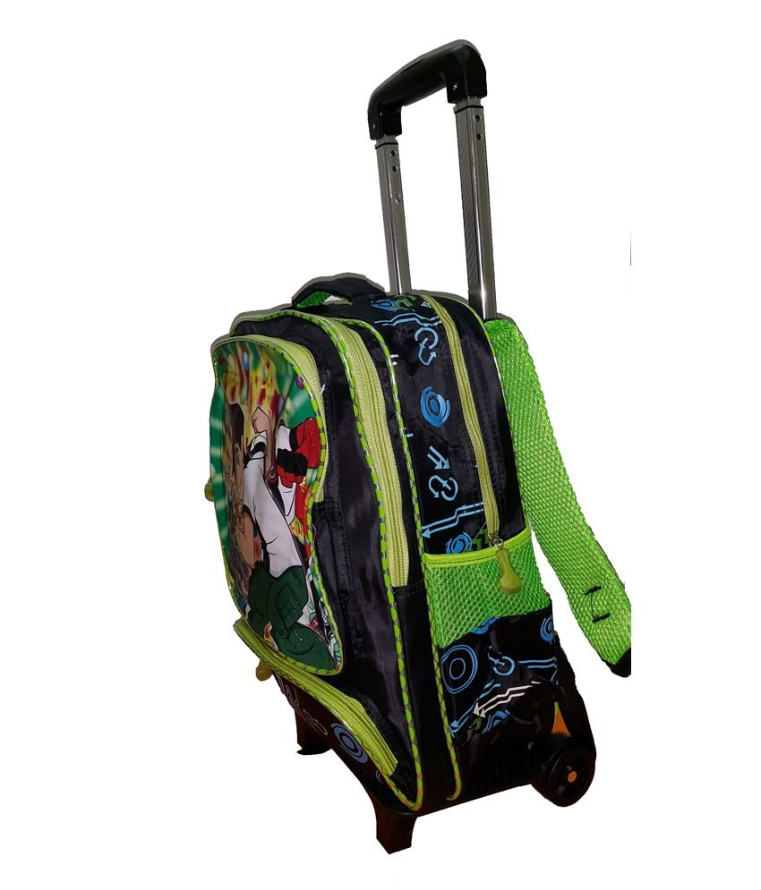 ben 10 trolley school bag