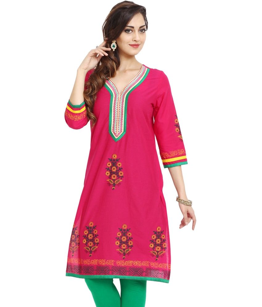 aboli colour kurti
